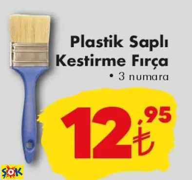 PLASTİK SAPLI KESTİRME FIRÇA